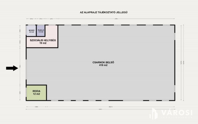 Kiadó ipari ingatlan, Békéscsabán 457 E Ft / hó