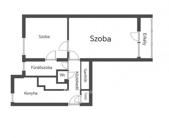 Eladó téglalakás, Egerben 36.9 M Ft, 2 szobás