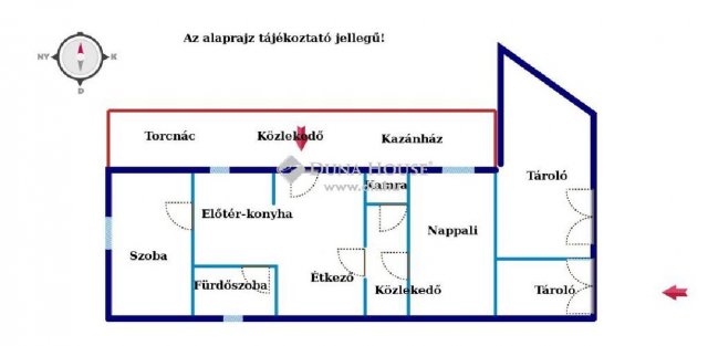 Eladó családi ház, Csákváron, Petőfi utcában 29.9 M Ft