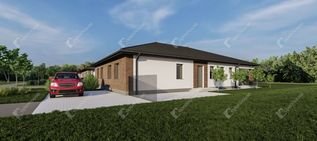 Eladó ikerház, Héderváron 73 M Ft, 4 szobás