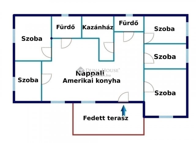 Eladó családi ház, Gyálon 89.9 M Ft, 6 szobás