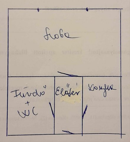 Eladó téglalakás, Nyíregyházán 22 M Ft, 1 szobás