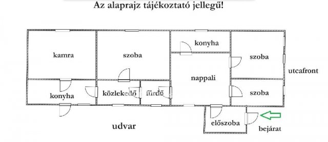 Eladó családi ház, Szegeden 59 M Ft, 5 szobás