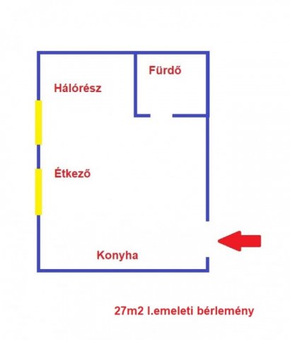 Kiadó téglalakás, albérlet, Budapesten, XIII. kerületben