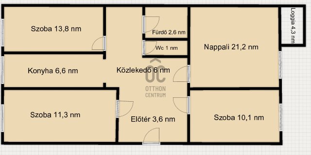 Eladó panellakás, Budapesten, III. kerületben 75 M Ft, 4 szobás