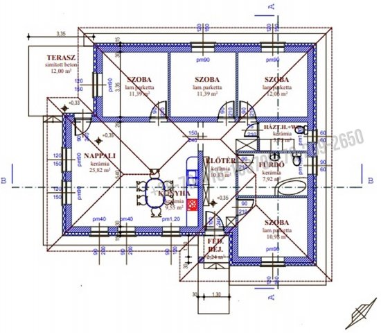 Eladó családi ház, Szigetszentmiklóson 89.9 M Ft, 5 szobás