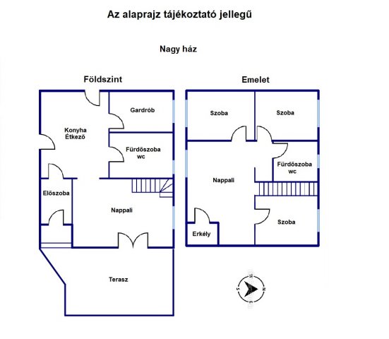 Eladó családi ház, Felsőpakonyban 94.99 M Ft, 6 szobás