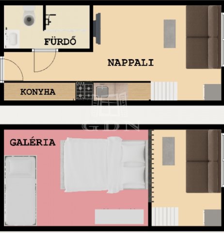 Eladó panellakás, Balatonföldváron 25.5 M Ft, 2 szobás