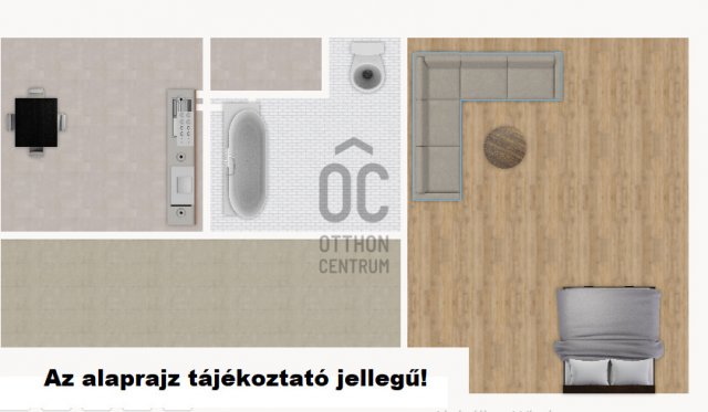 Eladó téglalakás, Dunaújvárosban 17.9 M Ft, 1 szobás