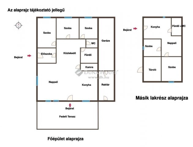 Eladó családi ház, Deszken 95 M Ft, 3+4 szobás