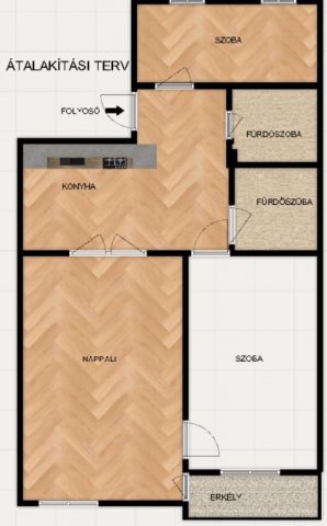 Eladó téglalakás, II. kerületben, Szilágyi Erzsébet fasoron