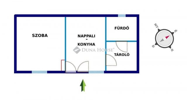 Eladó családi ház, Tökön 16.8 M Ft, 1 szobás