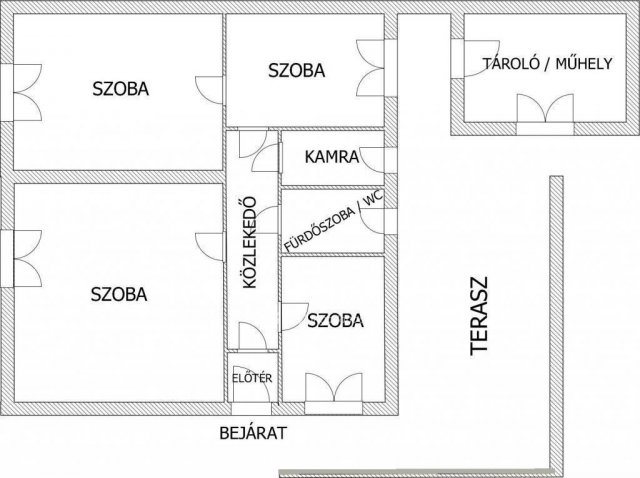 Eladó családi ház, Egerben 85 M Ft, 2+1 szobás