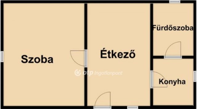 Eladó családi ház, Hosszúpályin 18.9 M Ft, 1 szobás
