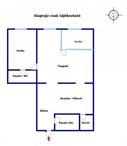 Eladó téglalakás, Budapesten, VI. kerületben 197.01 M Ft