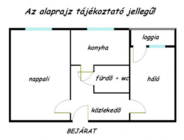 Eladó panellakás, Szegeden, Szilléri sugárúton 41.9 M Ft