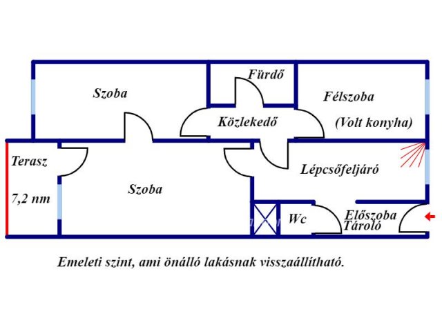 Eladó téglalakás, Békéscsabán 59.8 M Ft, 4+1 szobás