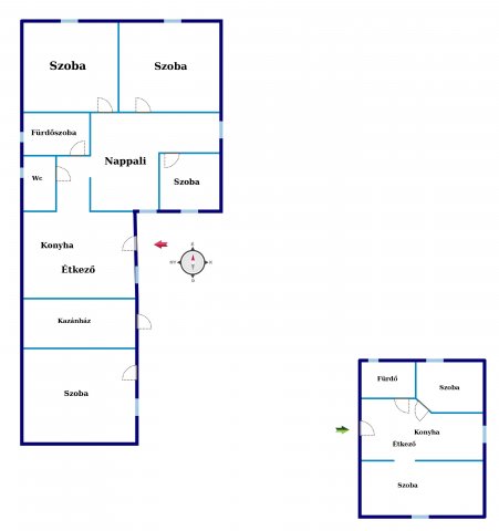 Eladó családi ház, Kecskeméten 36.3 M Ft, 6 szobás