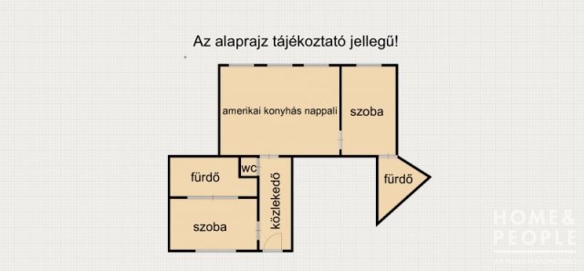 Eladó téglalakás, Szegeden 63.89 M Ft, 3 szobás