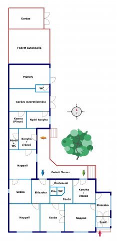 Eladó családi ház, Vecsésen 118 M Ft, 6 szobás