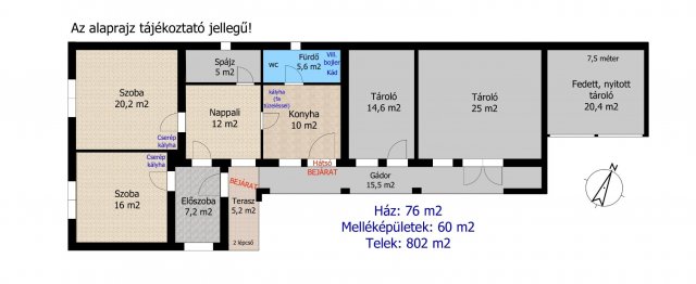 Eladó családi ház, Győrött 42 M Ft, 3 szobás