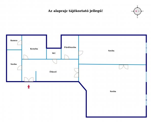 Eladó téglalakás, Budapesten, V. kerületben, Zoltán utcában