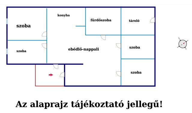 Eladó családi ház, Turán 42.5 M Ft, 5 szobás