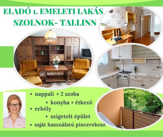 Eladó téglalakás, Szolnokon 28.9 M Ft, 3 szobás