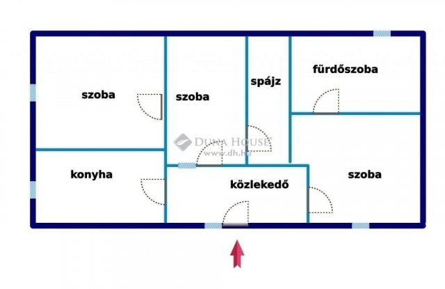 Eladó családi ház, Debrecenben 66.9 M Ft, 3 szobás