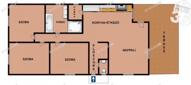 Eladó családi ház, Kecskeméten 72.2 M Ft, 4 szobás