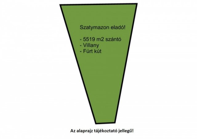 Eladó mezogazdasagi ingatlan, Szatymazon 1.89 M Ft