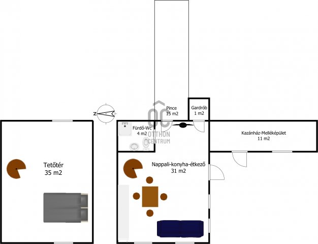 Eladó családi ház, Hőgyészen 25.5 M Ft, 2 szobás