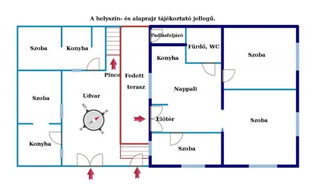 Eladó családi ház, Budapesten, X. kerületben 78 M Ft, 3+1 szobás