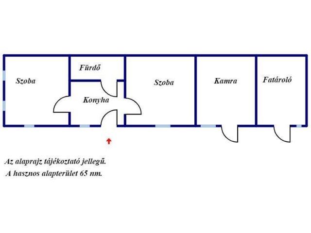 Eladó családi ház, Sátoraljaújhelyen 24 M Ft, 2 szobás