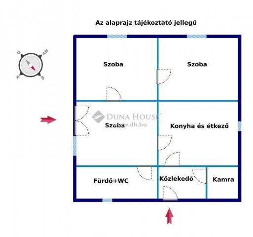 Eladó családi ház, Sándorfalván 42 M Ft, 3 szobás