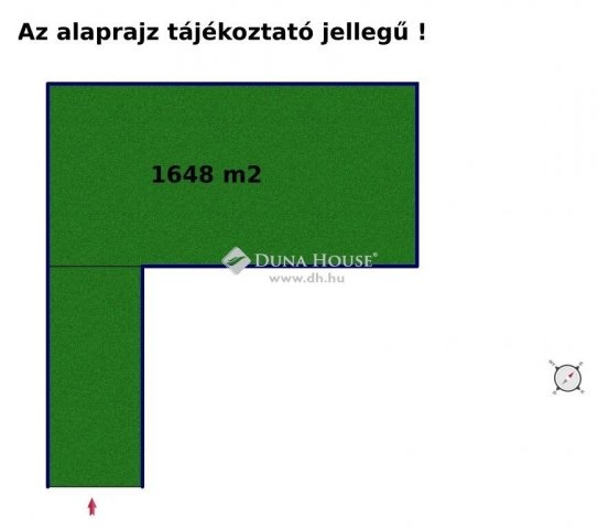 Eladó telek, Bényén 16.5 M Ft / költözzbe.hu