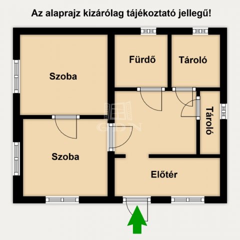 Eladó családi ház, Nagykátán 35 M Ft, 2 szobás