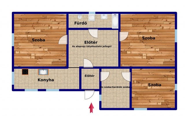 Eladó családi ház, Ürömön 84.8 M Ft, 3 szobás