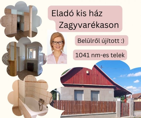 Eladó családi ház, Zagyvarékason 12.9 M Ft, 1 szobás