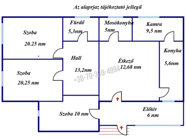 Eladó családi ház, Bagon 35 M Ft, 3 szobás