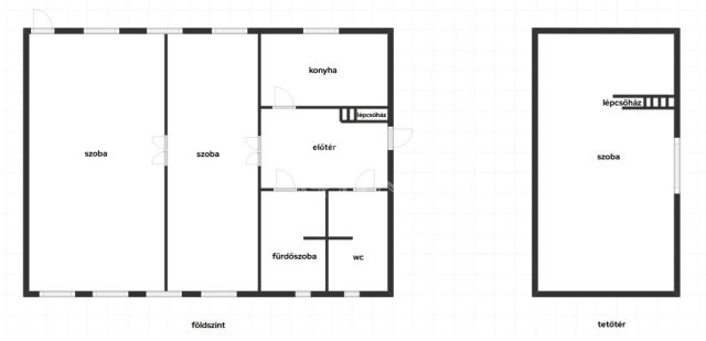 Eladó családi ház, Bakonycsernyén 38 M Ft, 2 szobás