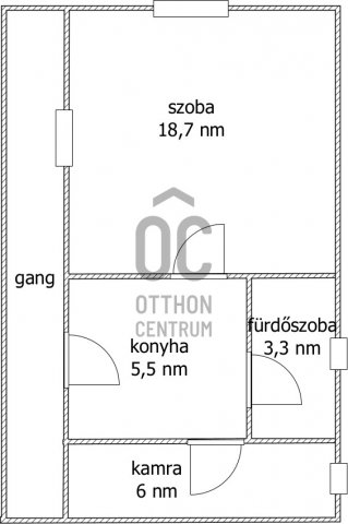 Eladó családi ház, Tápiószentmártonon 8.5 M Ft, 1 szobás