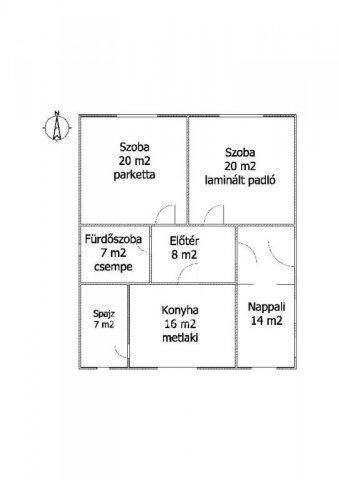 Eladó családi ház, Szikszón 25.9 M Ft, 2+1 szobás