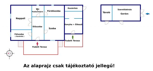 Eladó családi ház, Tóalmáson, Rét utcában 29.9 M Ft