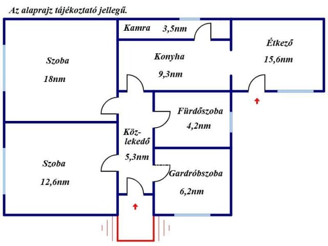 Eladó családi ház, Túrkevén 19.5 M Ft, 2 szobás