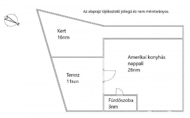 Eladó téglalakás, Szentendrén 39.9 M Ft, 1 szobás