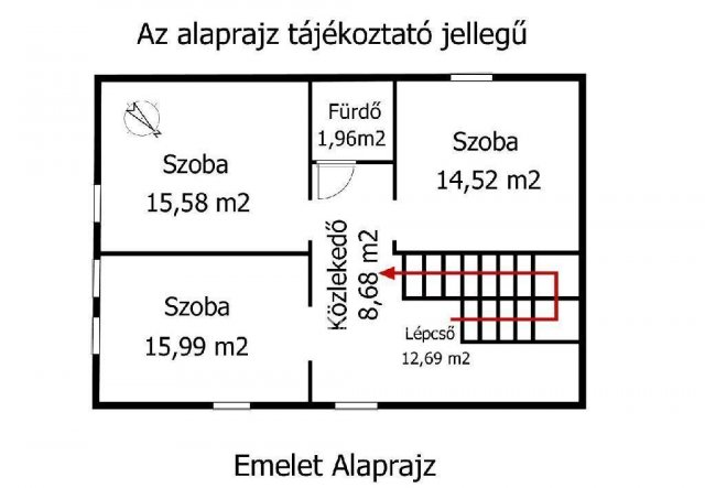 Eladó családi ház, Hatvanban 64 M Ft, 4 szobás