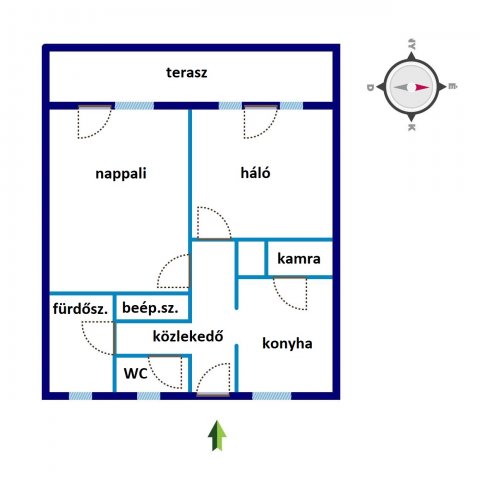 Kiadó téglalakás, albérlet, Budapesten, VIII. kerületben