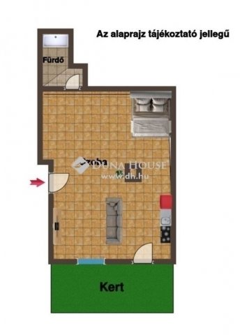 Eladó téglalakás, Budapesten, II. kerületben 61 M Ft, 1 szobás