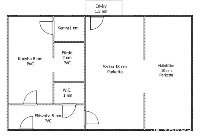 Eladó téglalakás, Salgótarjánban 11.5 M Ft, 2 szobás